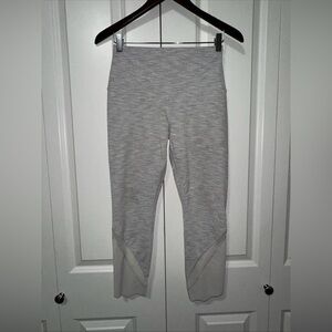 Lululemon Wunder Under Crop II Roll Down Scallop Luxtreme Leggings Size 8